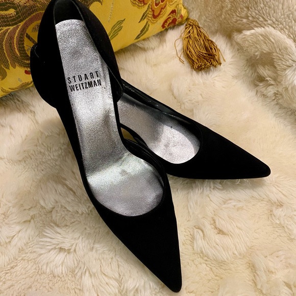 🌸 STUART WEITZMAN BLACK HEELS - Picture 12 of 15